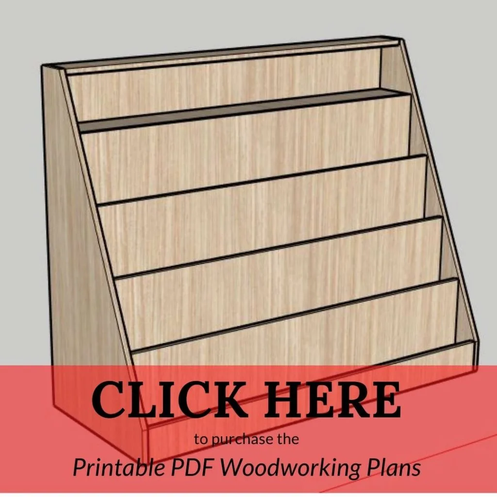 CLICK HERE to purchase the Printable PDF Woodworking Plans Bookshelf