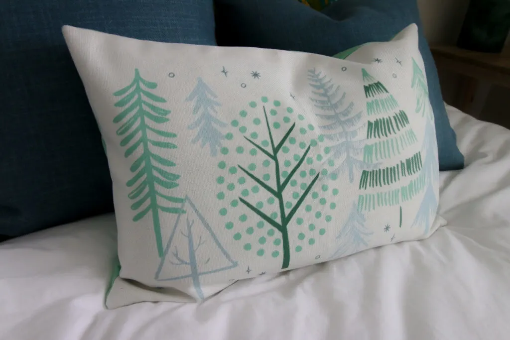 Decocrated winter pillow cover