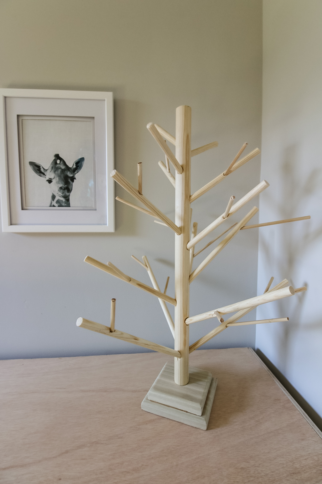 How to make a Wooden Dowel Christmas Tree