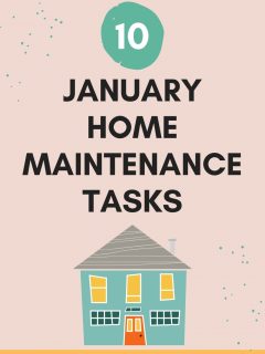 10 january home maintenance tasks