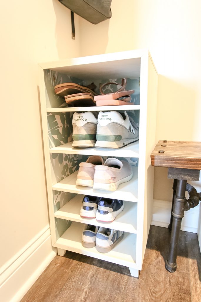 DIY Shoe Shelf - Charleston Crafted