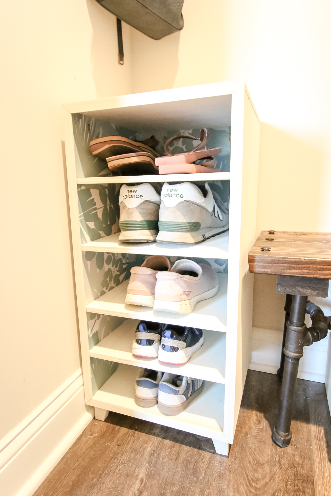 DIY Shoe Rack 