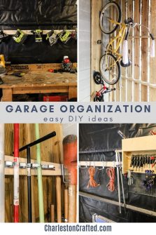 4 easy DIY garage organization ideas