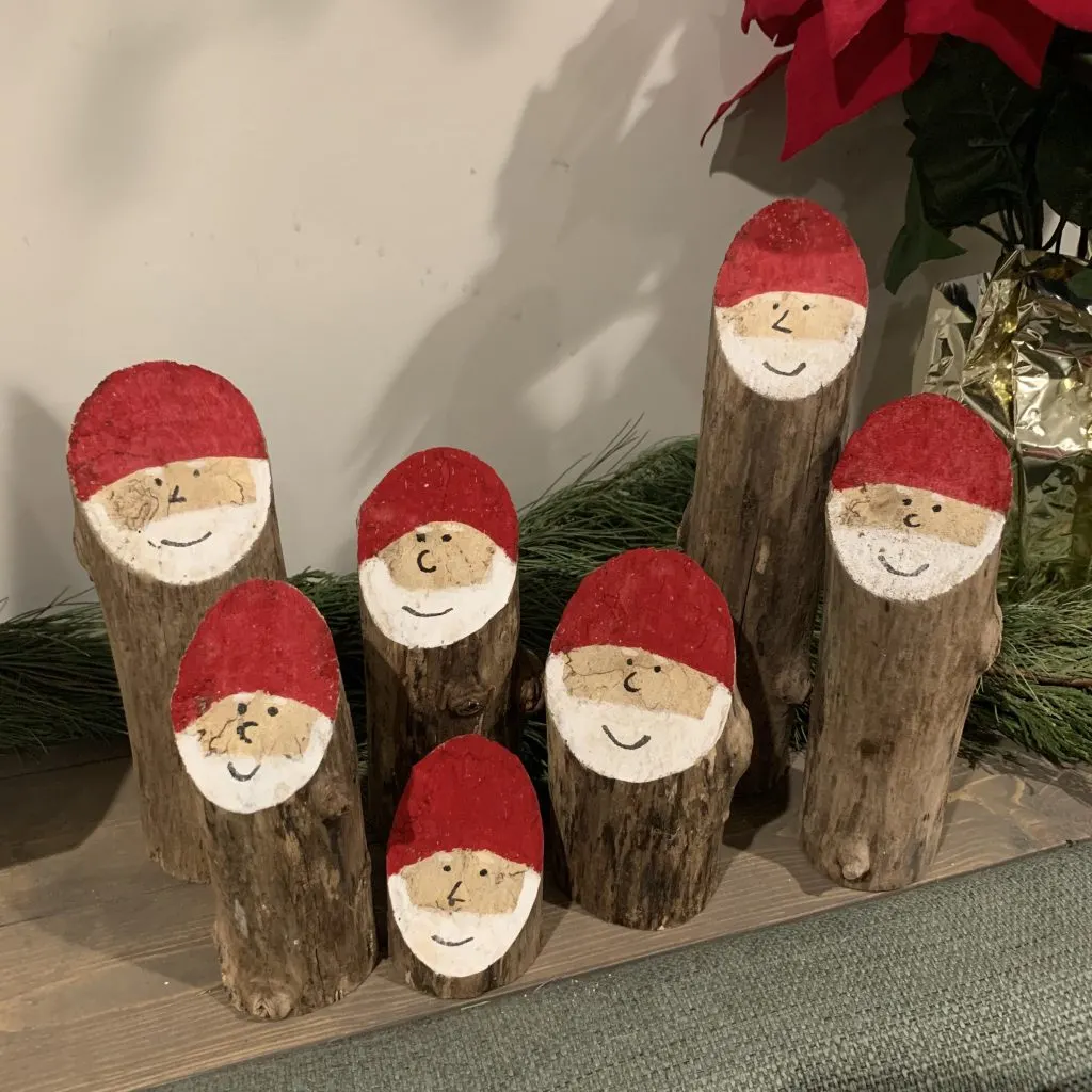 How to make DIY santa logs