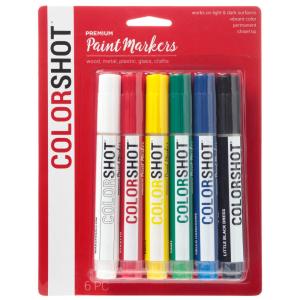 COLORSHOT Rainbow Acrylic Craft Paint Pen