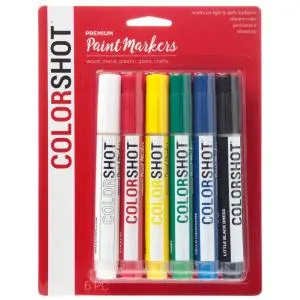 COLORSHOT Rainbow Acrylic Craft Paint Pen