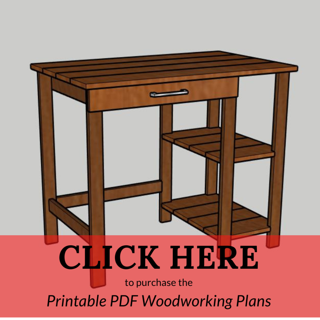 CLICK HERE to purchase the Printable PDF Woodworking Plans Writing Desk