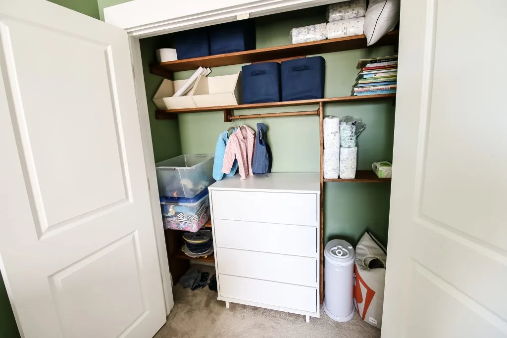 How to make a DIY custom toddler closet - Charleston Crafted