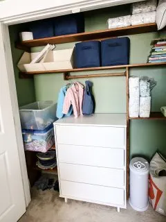 How to make a DIY custom toddler closet - Charleston Crafted