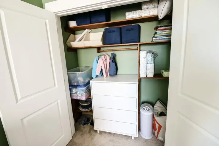 How to Build a DIY Closet Organizer - Houseful of Handmade