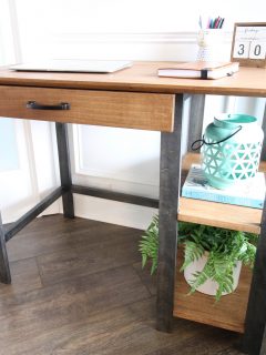 How to build a simple writing desk - Charleston Crafted