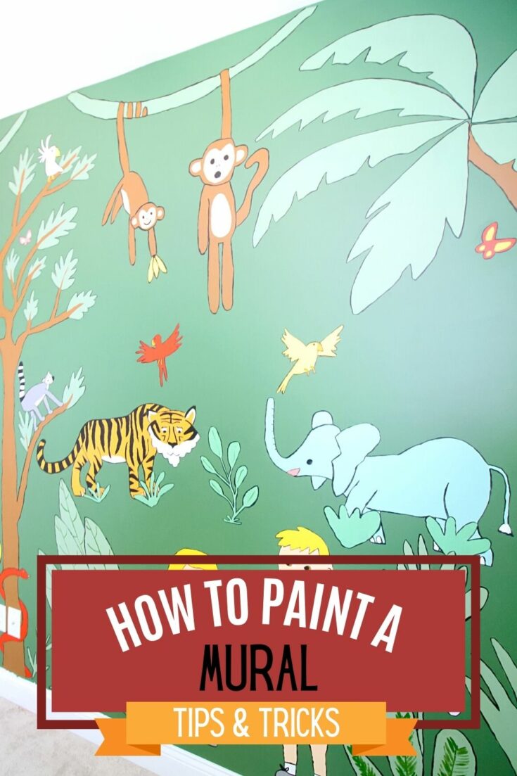 how to paint a mural