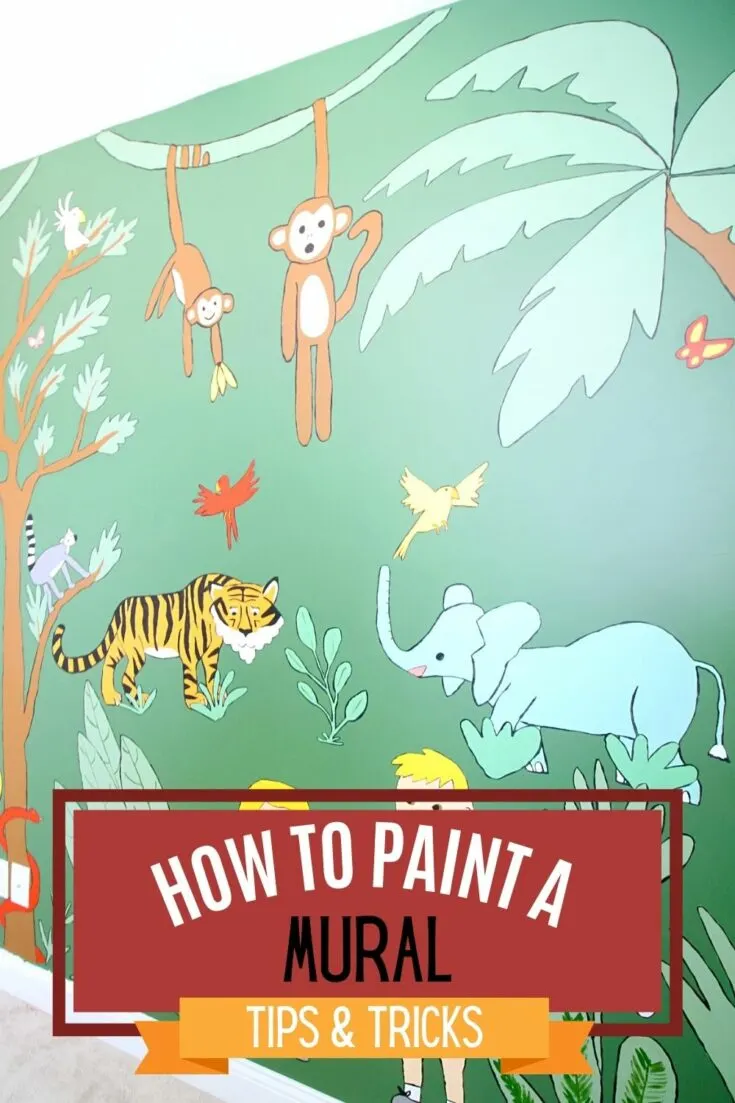 how to paint a mural