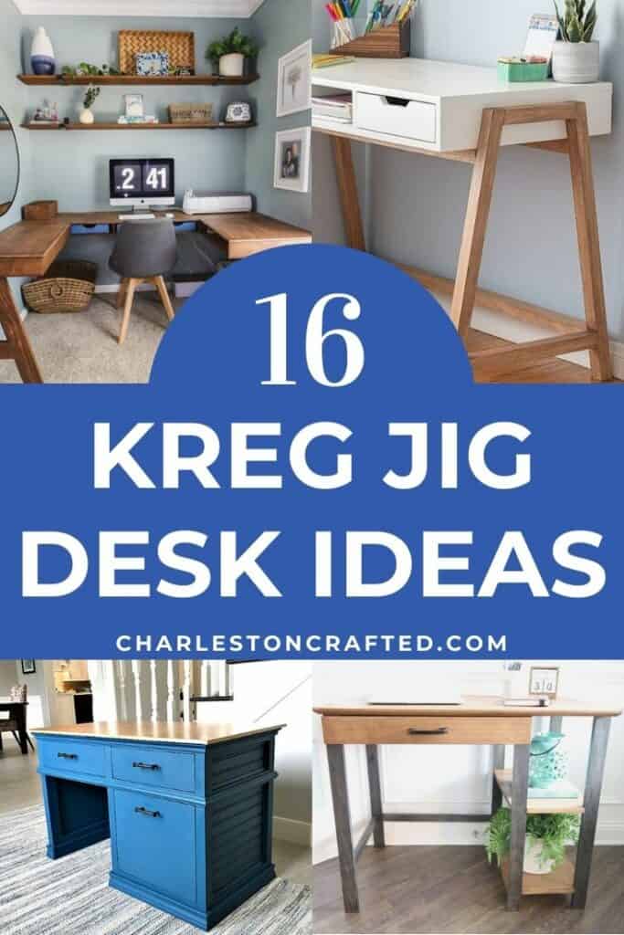 Easy DIY Desk for $40 --And Just 4 Tools! FREE PLANS!