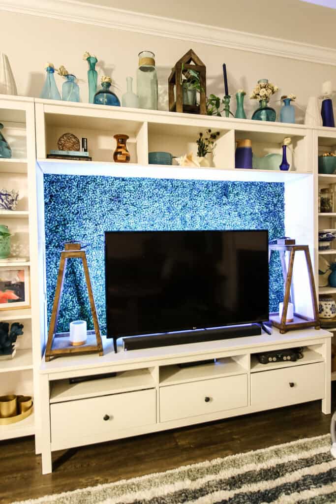 how to add LED lights behind your flatscreen TV