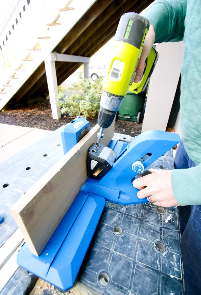 Drilling pocket holes with Kreg 720 Pro Docking Stations