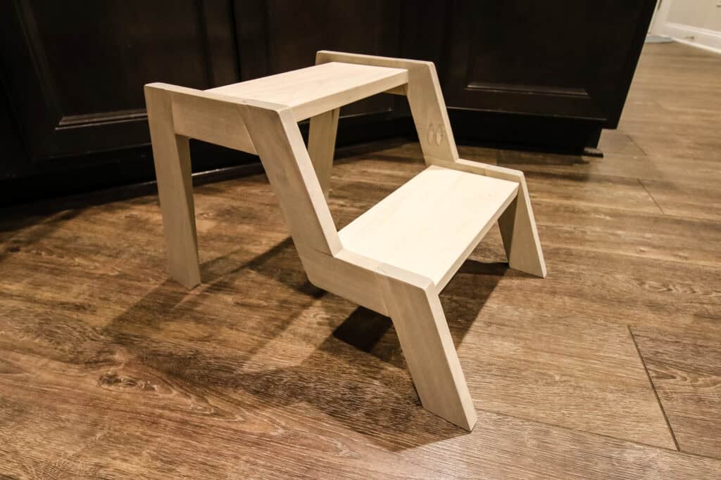 How to build a modern step stool - Charleston Crafted