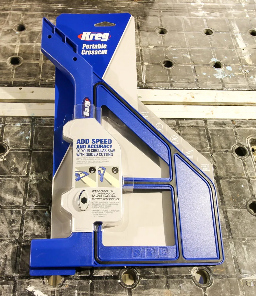 Kreg Portable Crosscut in packaging