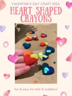 How to make heart shaped crayons