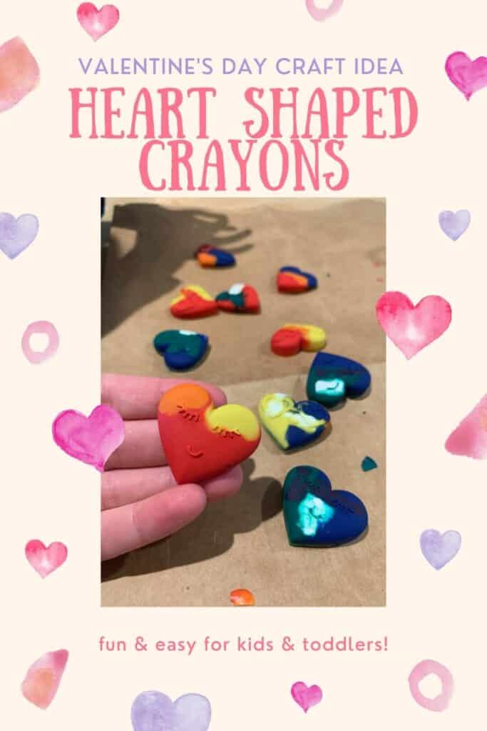 How to make heart shaped crayons