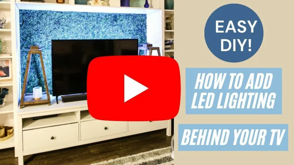 how to add lighting behind tv thumbnail blog
