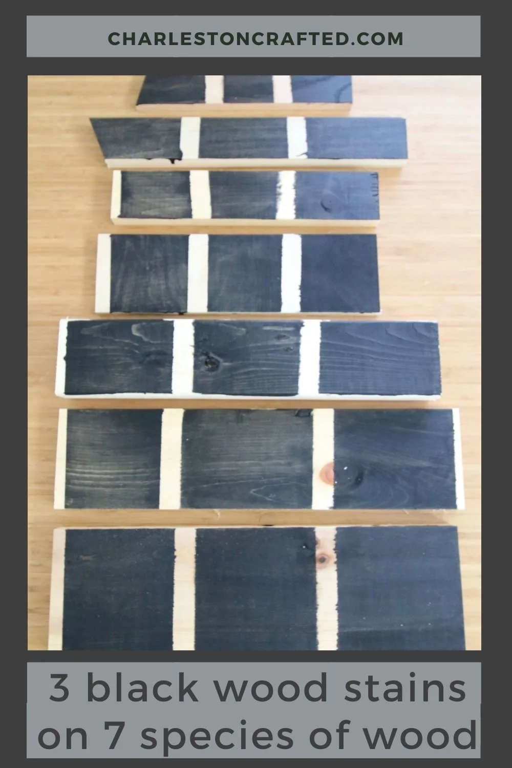 I Tested the Best Four Black Wood Stains - Love & Renovations