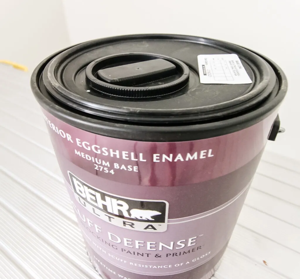 behr paint can with a pour safe lid