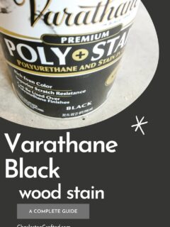 Varathane Black wood stain a complete guide
