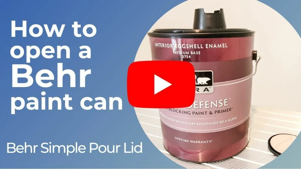 behr paint can YouTube Thumbnail blog