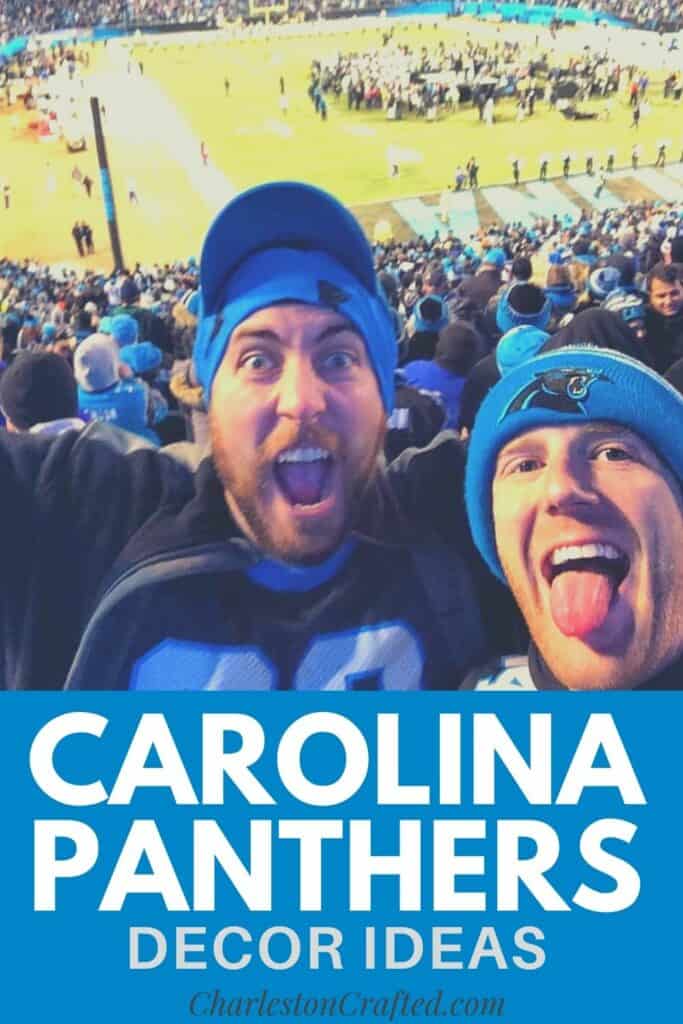 carolina panthers decor ideas