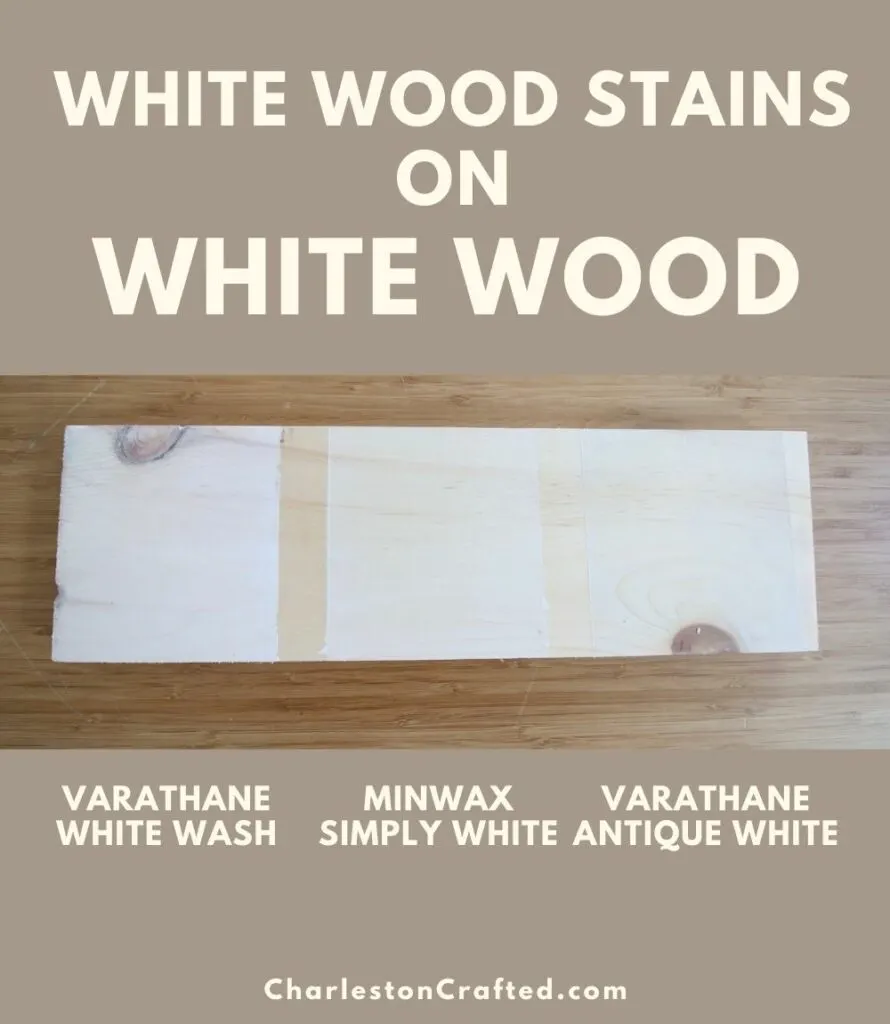 3 white wood stain white wood pin