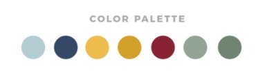 Decocrated Summer 2021 color pallette