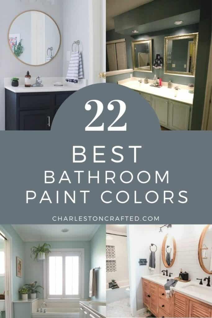 22 best bathroom paint colors