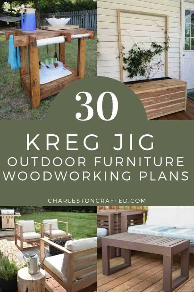 30 kreg jig outdoor furniture project ideas