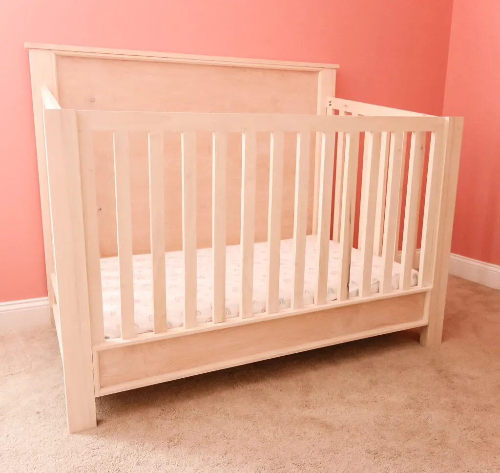 DIY traditional style crib - Charleston Crafted