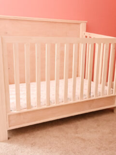 DIY traditional style crib - Charleston Crafted