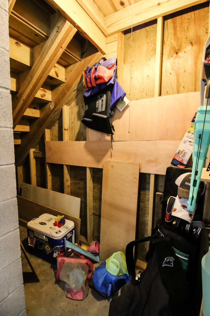 Under stair storage