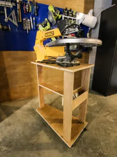 DIY scroll saw stand with FREE plans - Charleston Crafted