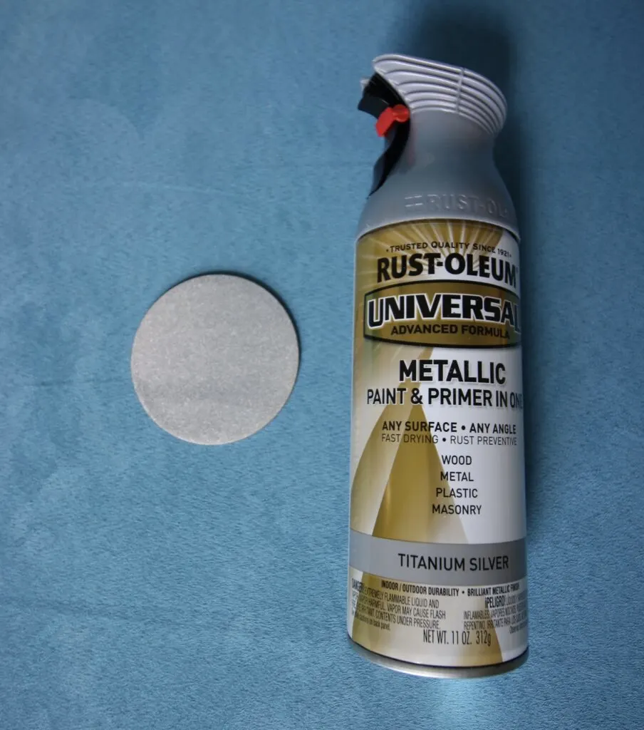 Rustoleum Metallic Titanium Silver