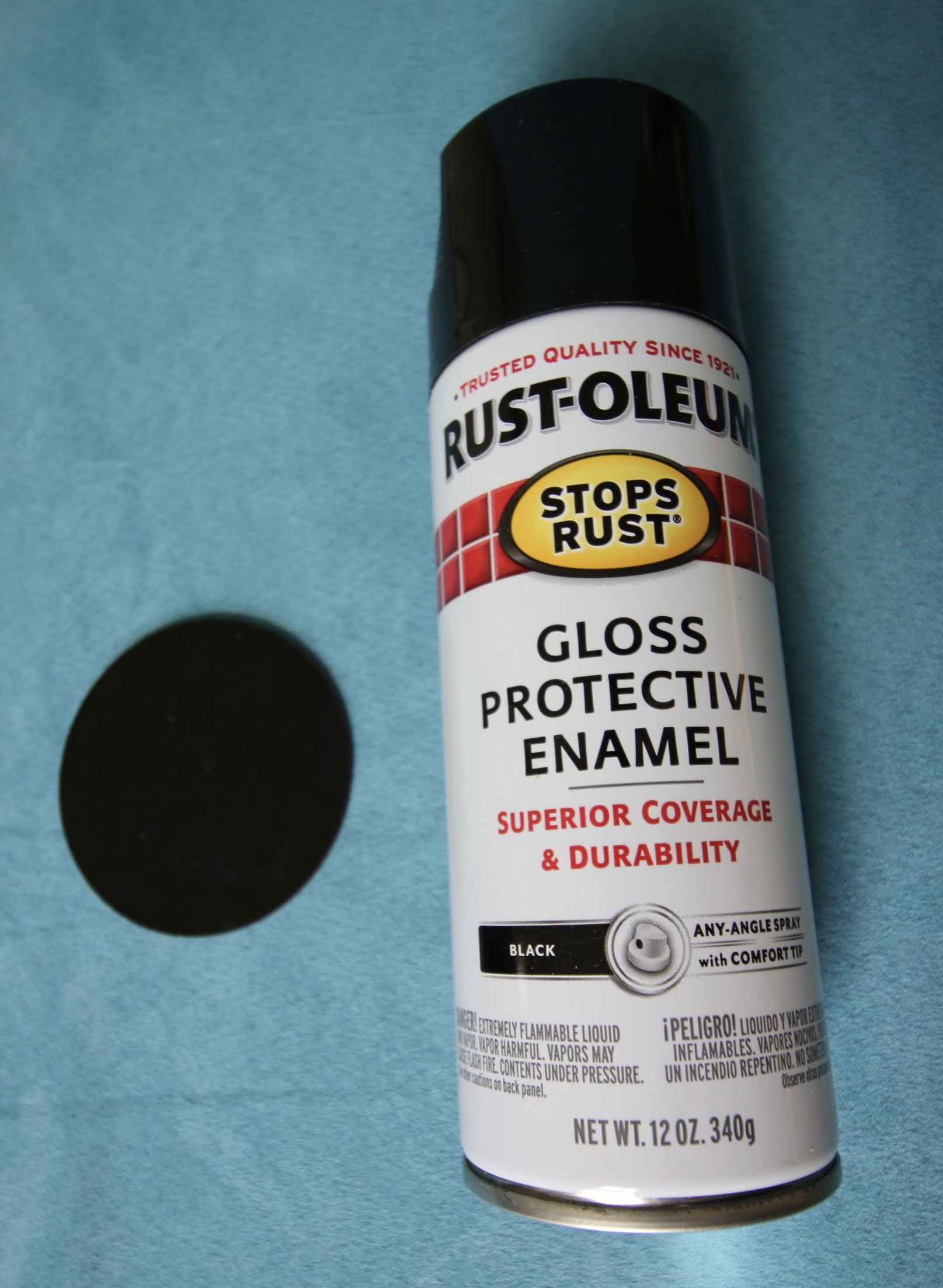 U-POL Gloss Black Smart Shade General Purpose Spray Paint