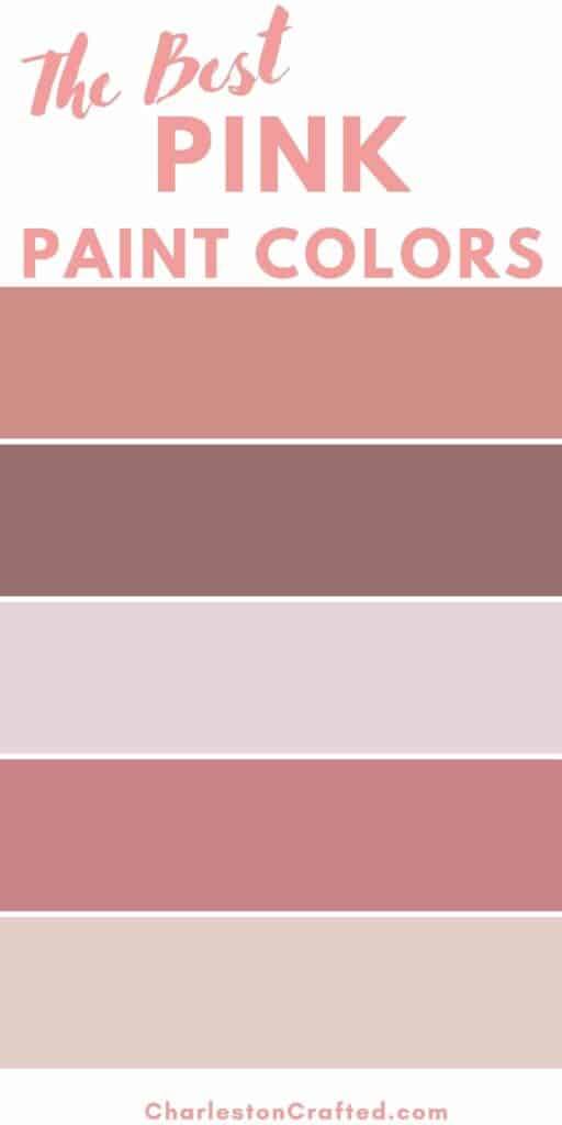 the best pink paint colors