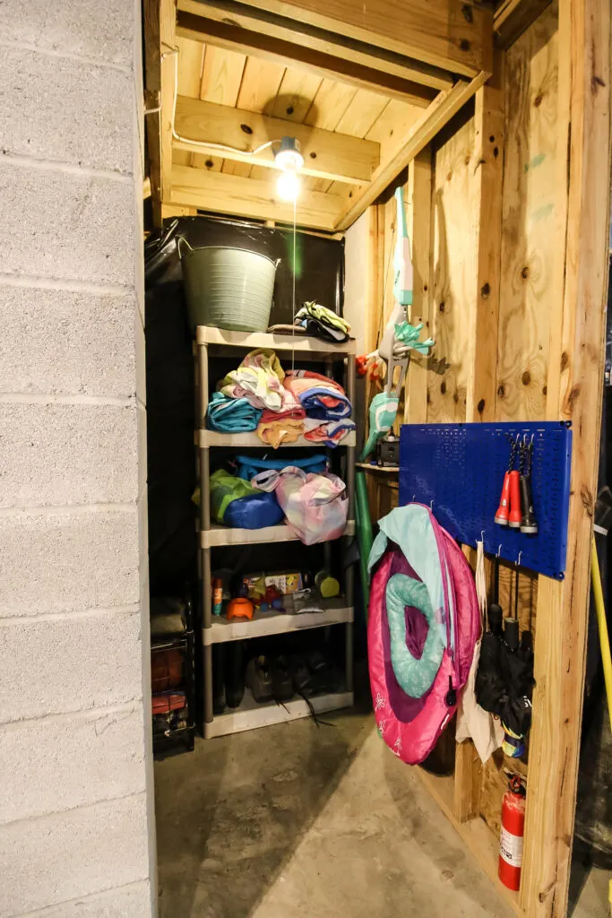 Under stair toy storage