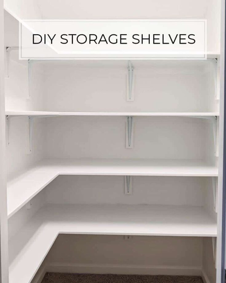 27 Diy Closet Shelves Organizers, How To Build Storage Closet Shelves