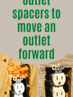 How to install outlet spacers - Charleston Crafted