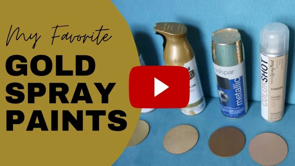 my favorite gold spray paints blog