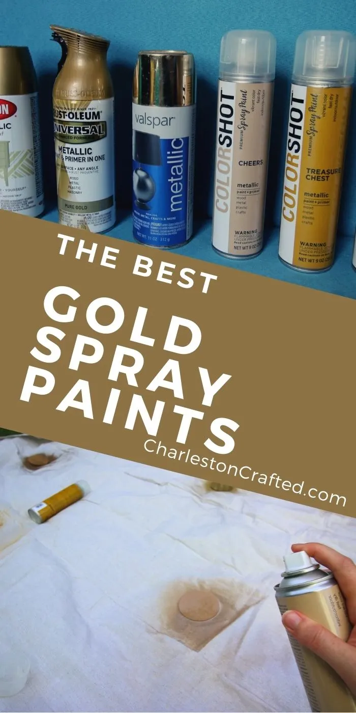 METALC GOLD SPRAY PAINT - Modern Hardware