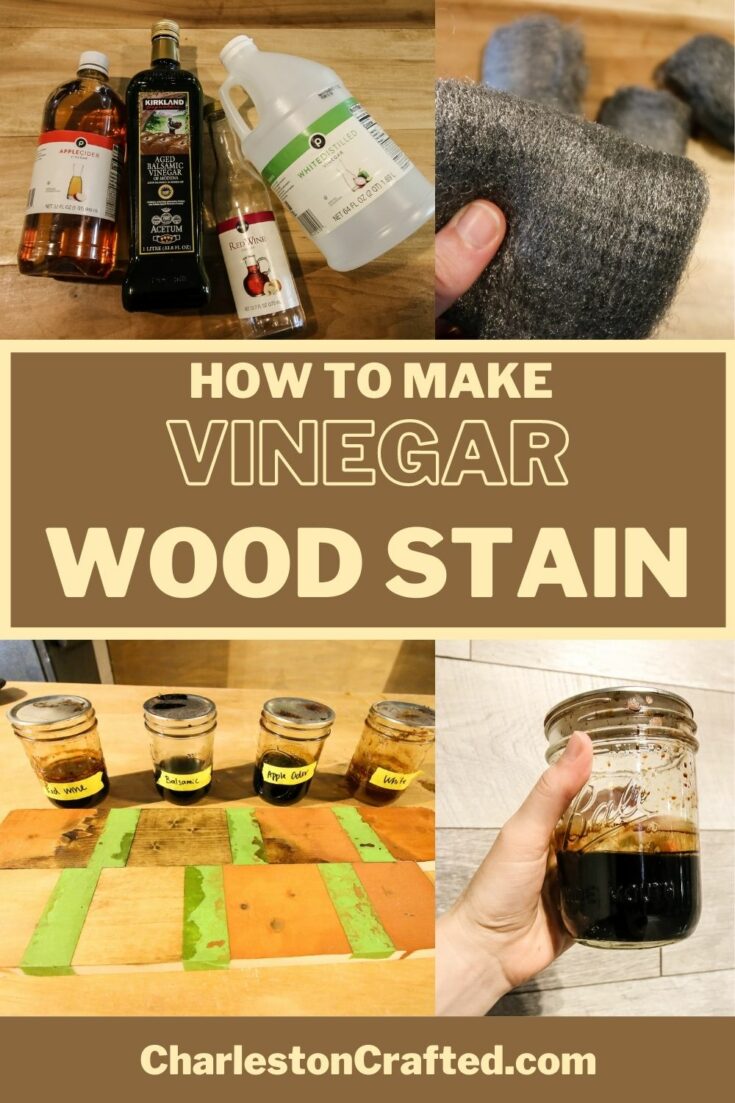 how to make vinegar wood stain