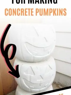 the best molds for making concrete pumpkins