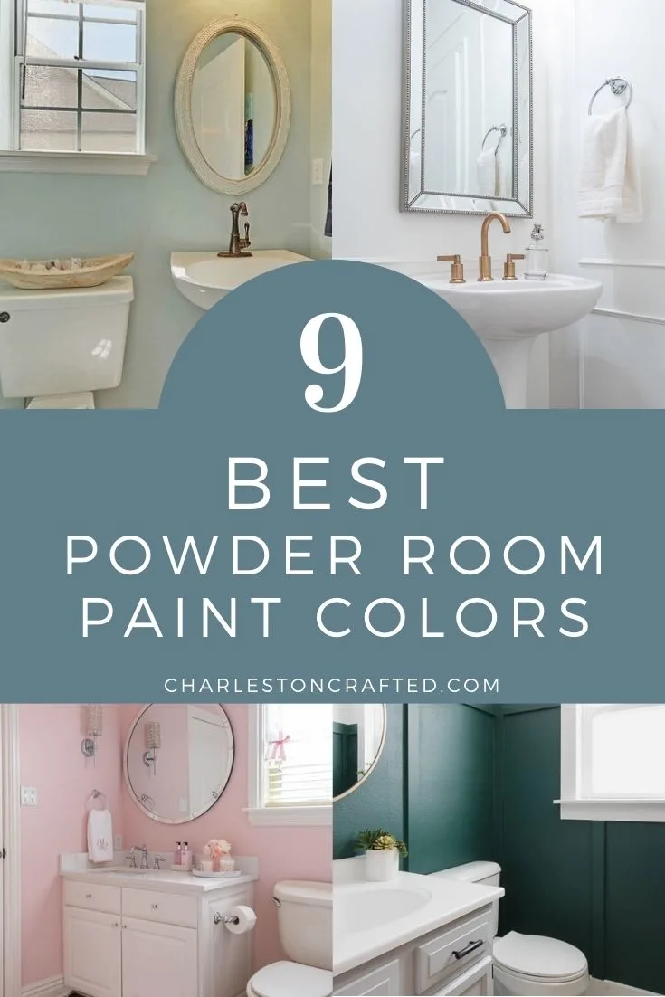 the best powder room paint colors
