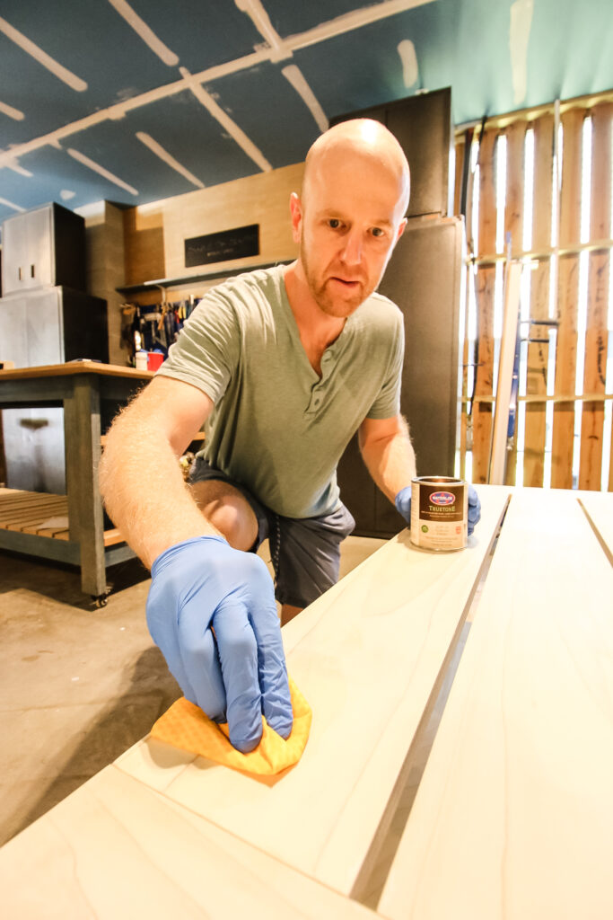 Adding Waterlox Tung Oil Finish to coffee table